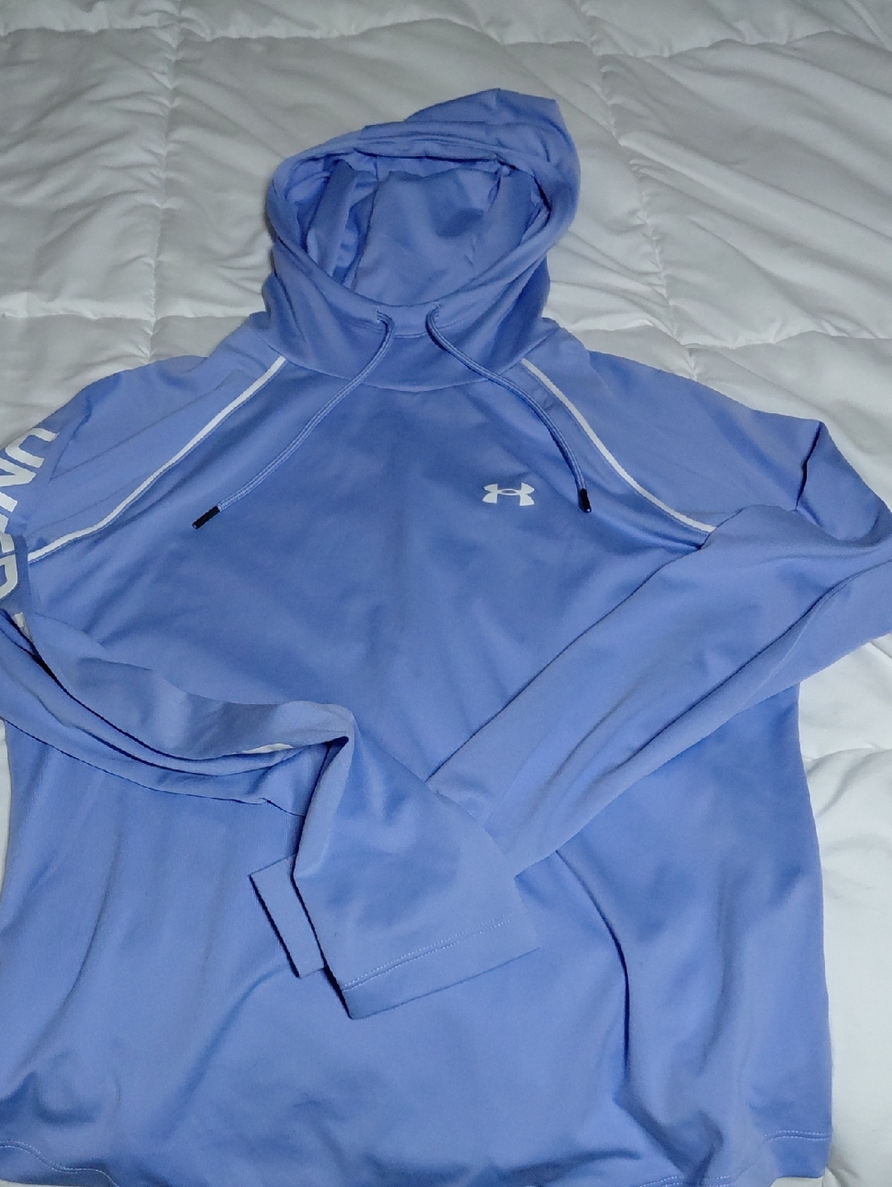 Under Armour Light Purple Hooded Training Pullover